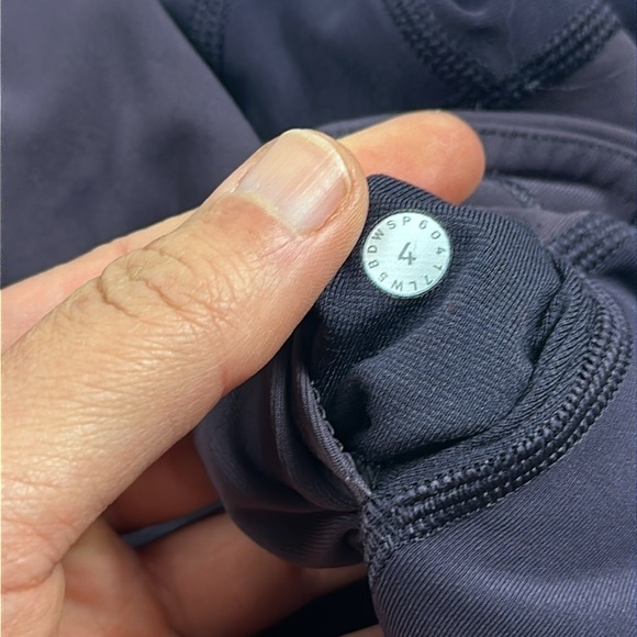Lululemon Wunder Under Hi-Rise 7/8 Tight (Special Edition) 25" Black Currant / B - Picture 5 of 6